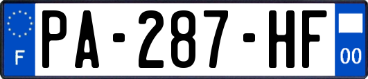 PA-287-HF