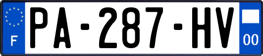 PA-287-HV