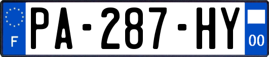 PA-287-HY