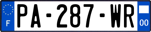 PA-287-WR
