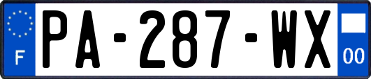PA-287-WX