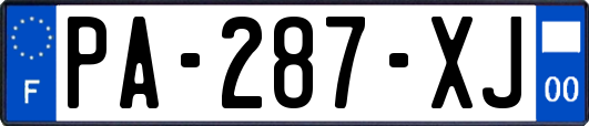PA-287-XJ