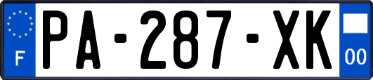 PA-287-XK