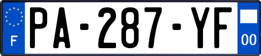 PA-287-YF