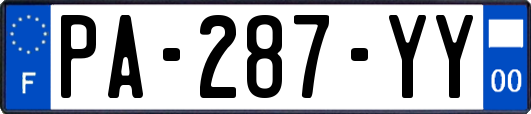 PA-287-YY