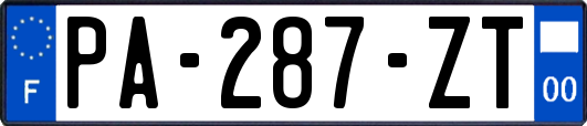 PA-287-ZT