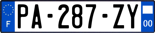 PA-287-ZY