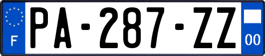 PA-287-ZZ