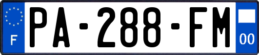 PA-288-FM