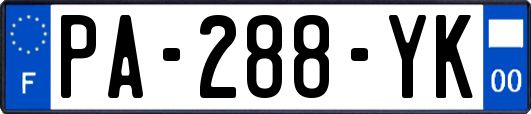 PA-288-YK