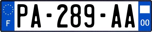PA-289-AA