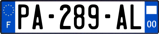 PA-289-AL