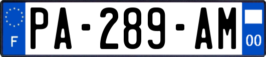 PA-289-AM