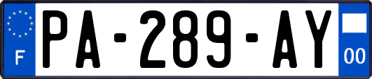 PA-289-AY