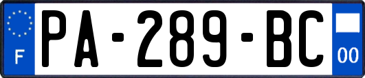 PA-289-BC