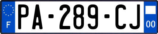 PA-289-CJ