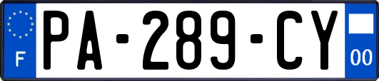 PA-289-CY