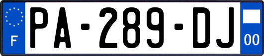 PA-289-DJ