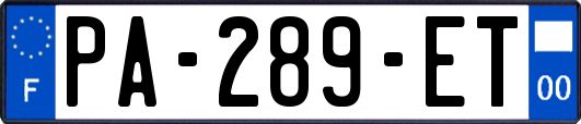 PA-289-ET