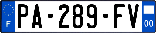PA-289-FV