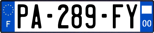 PA-289-FY