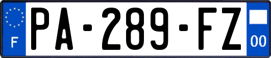 PA-289-FZ