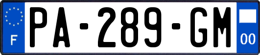 PA-289-GM