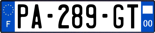 PA-289-GT