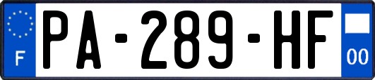 PA-289-HF