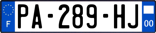 PA-289-HJ