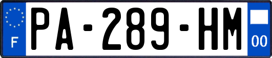 PA-289-HM