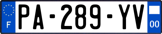 PA-289-YV