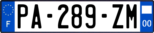 PA-289-ZM