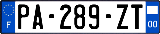 PA-289-ZT