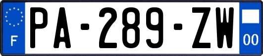 PA-289-ZW