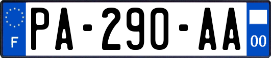 PA-290-AA