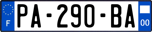 PA-290-BA