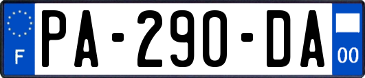 PA-290-DA