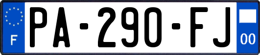 PA-290-FJ