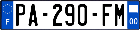 PA-290-FM