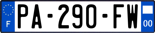 PA-290-FW