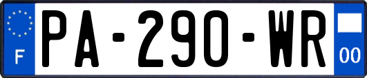PA-290-WR