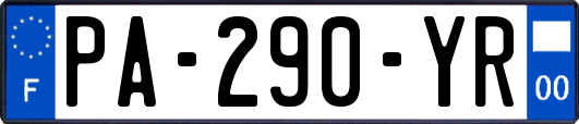 PA-290-YR