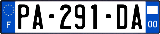 PA-291-DA