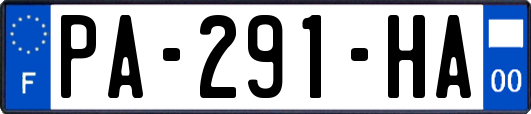 PA-291-HA