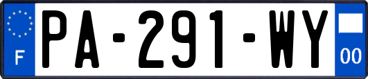 PA-291-WY