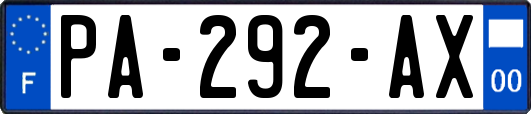 PA-292-AX