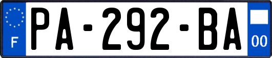 PA-292-BA