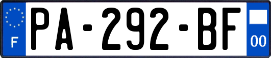 PA-292-BF