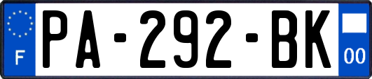 PA-292-BK